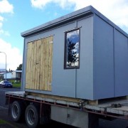 Dreamtime Shed On A Truck Dreamtime Shed Being Delivered To A Happy Customer